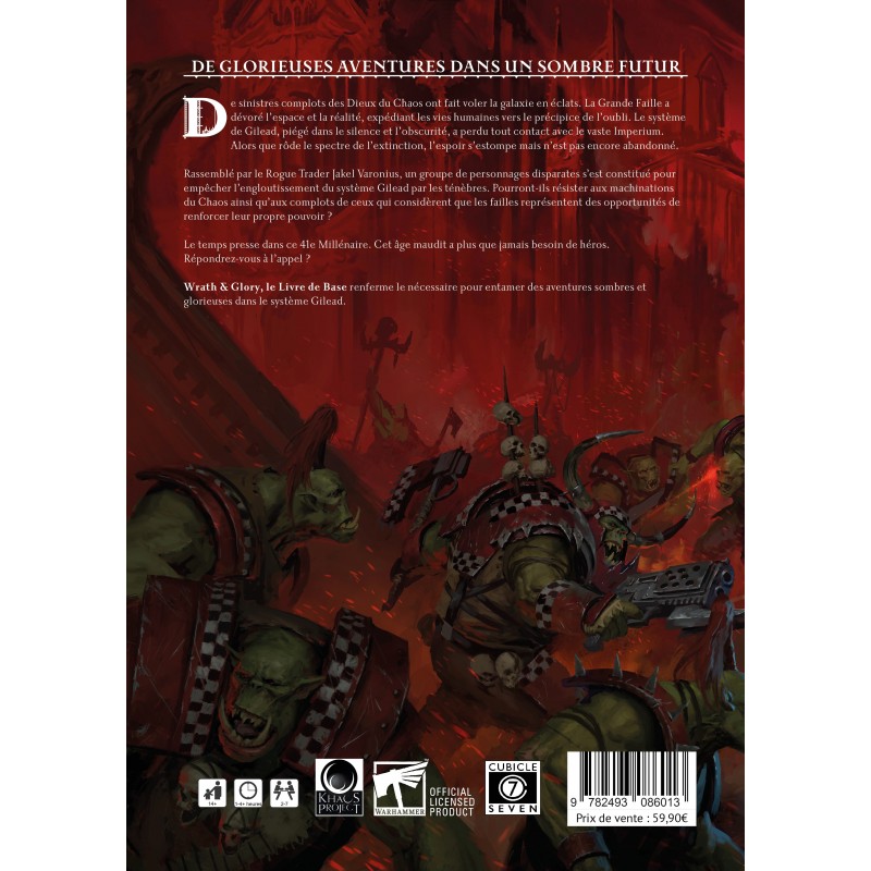 Warhammer 40k : Wrath & Glory