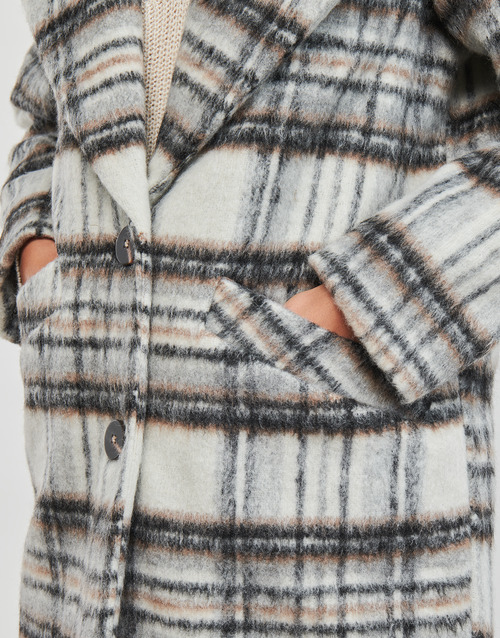 Vila - VIROY L/S COAT - Multicolore
