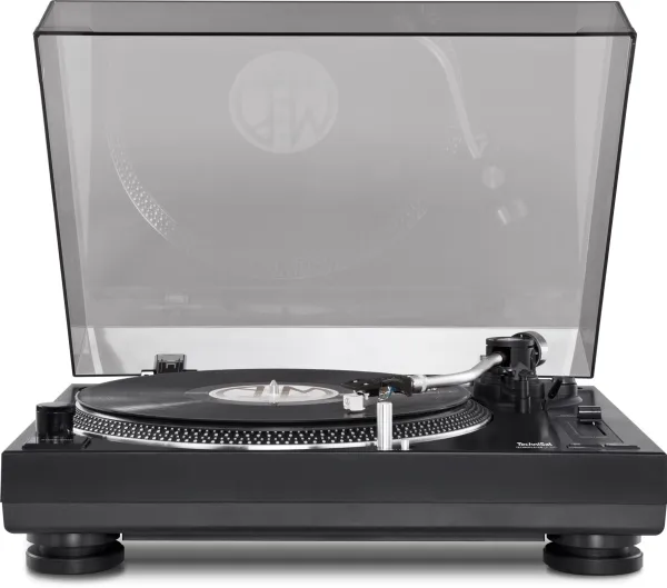 TechniSat TechniPlayer LP 300 - Pladespiller - sort, sølv