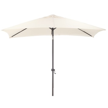 Balkonparasol Off White 150x250 cm