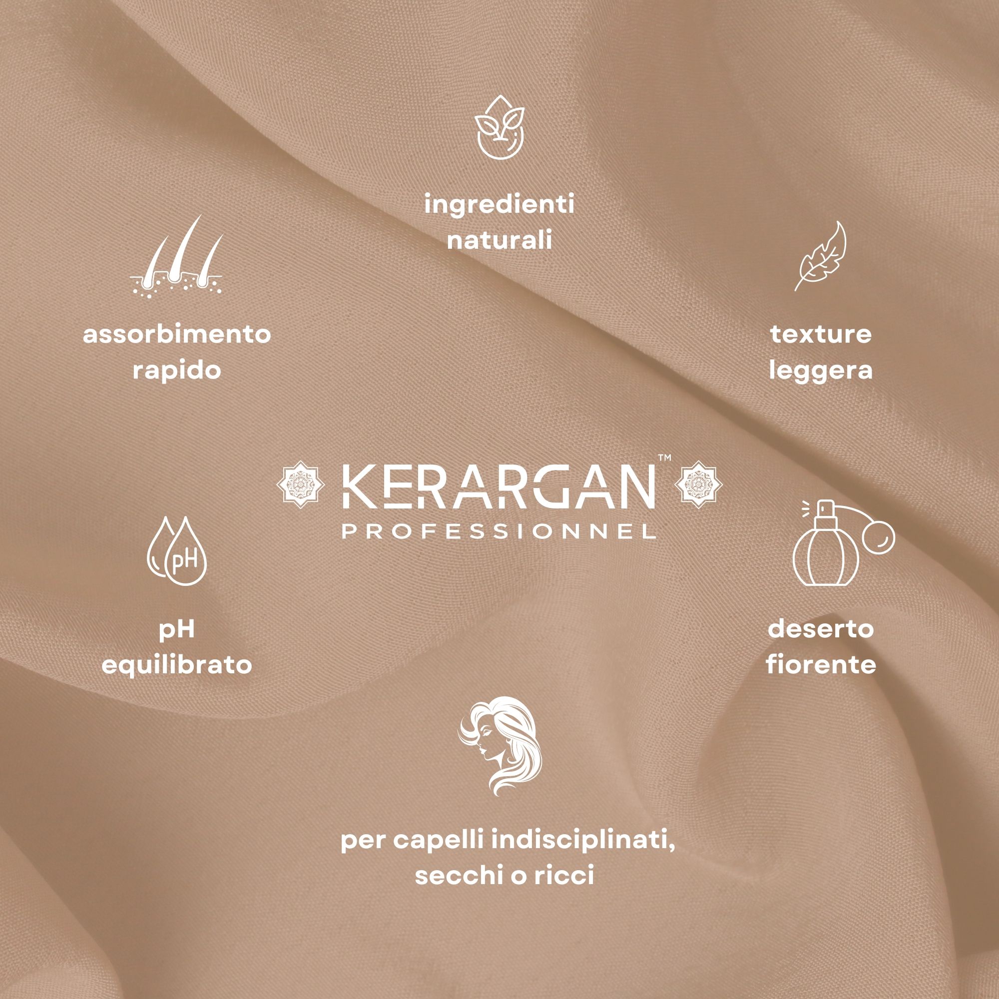 Kerargan - Disziplinierende Pflege ohne Ausspülen mit Arganöl