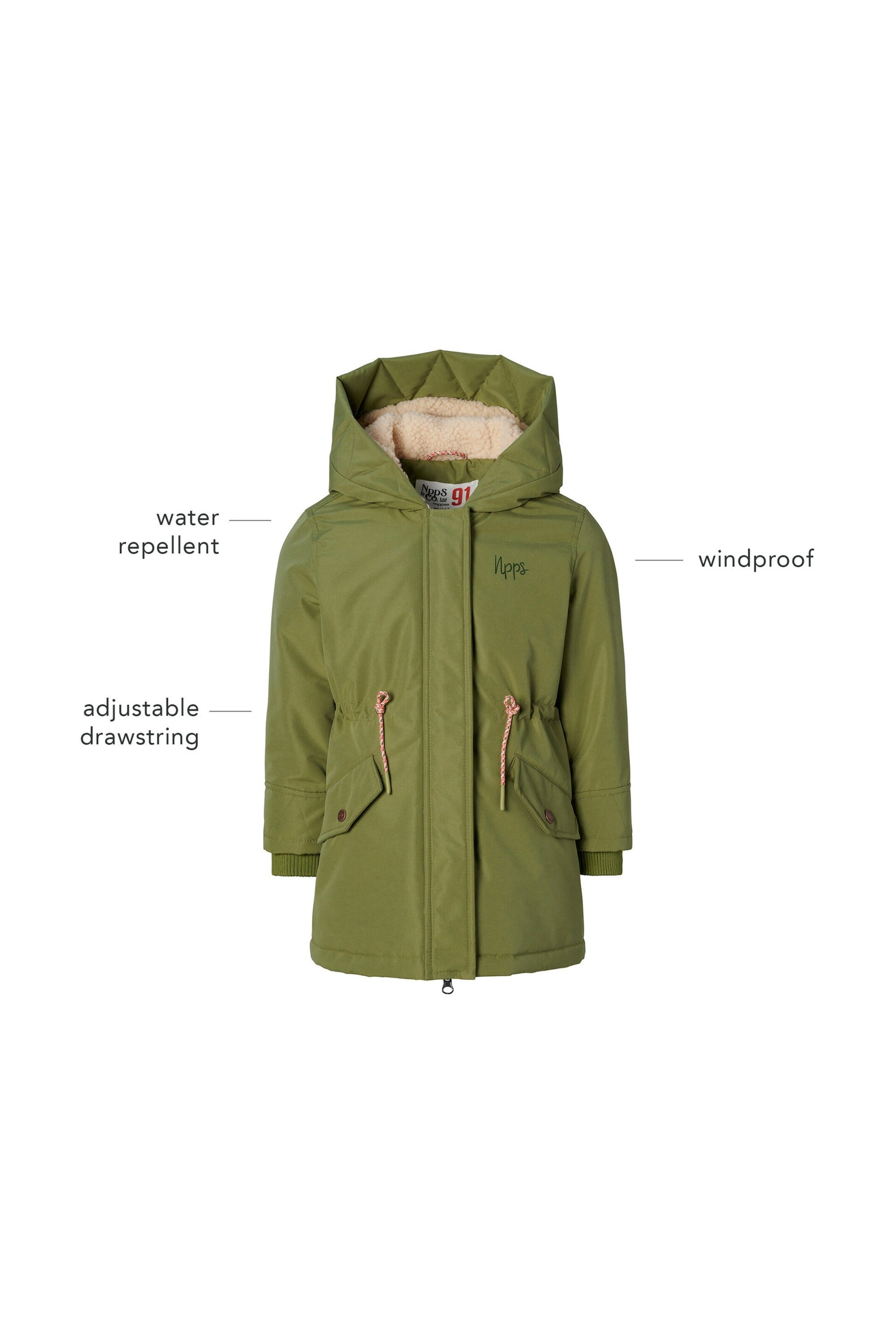 NOPPIES KIDS Winter jacke Julesburg Olive Branch