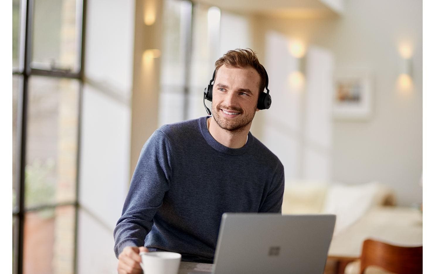 Jabra Headset »Engage 55 MS Duo« Noise-Cancelling