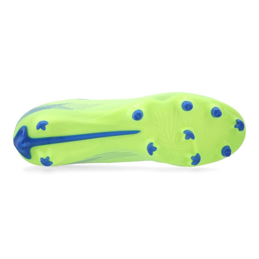 PUMA Ultra 5 Play FG/AG Lights Out - Fizzy Apple/Blanc/Bleu