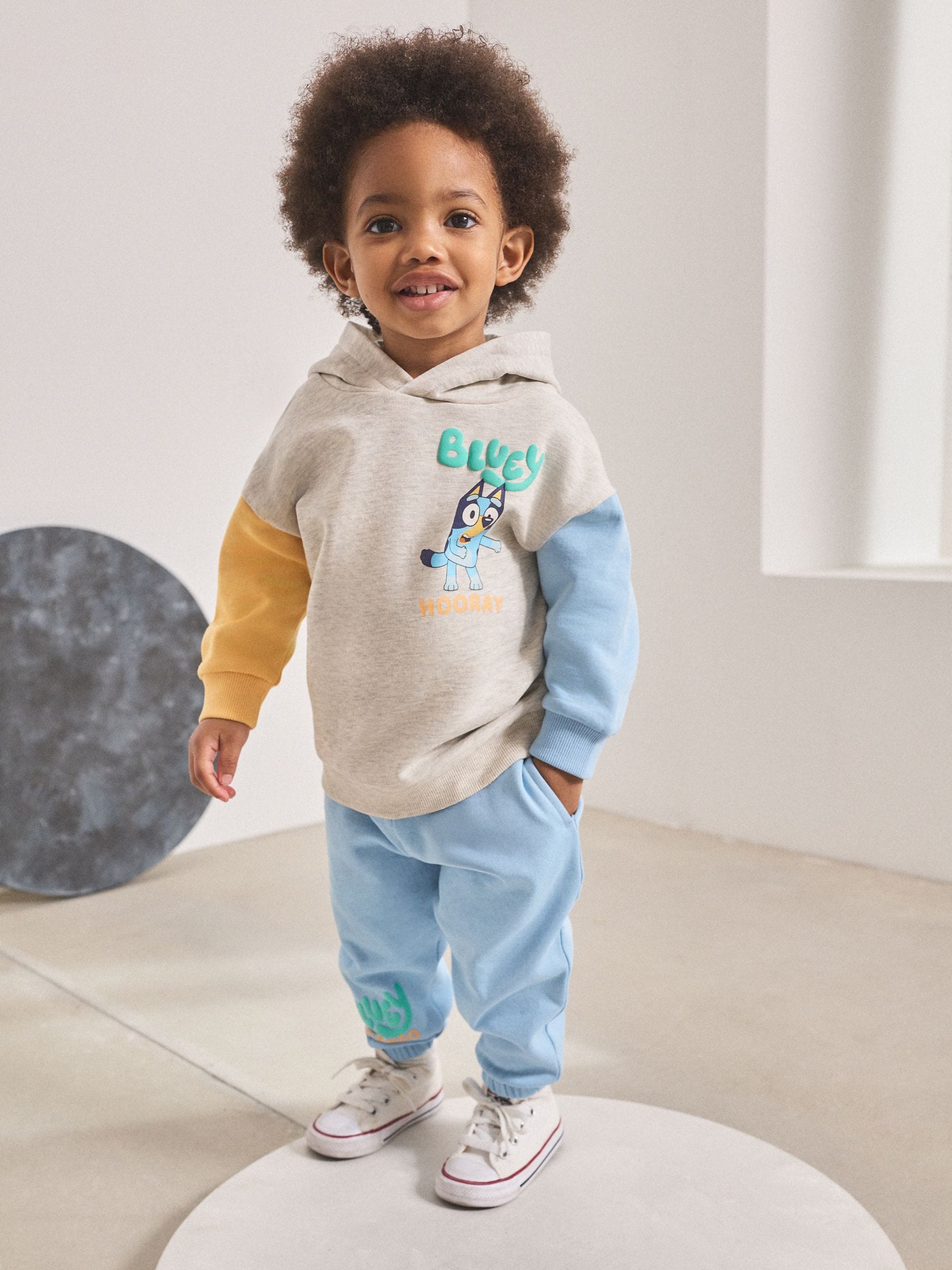 Ecru gemêleerd - Bluey Hoodie and Joggers Set (12mths-8yrs)