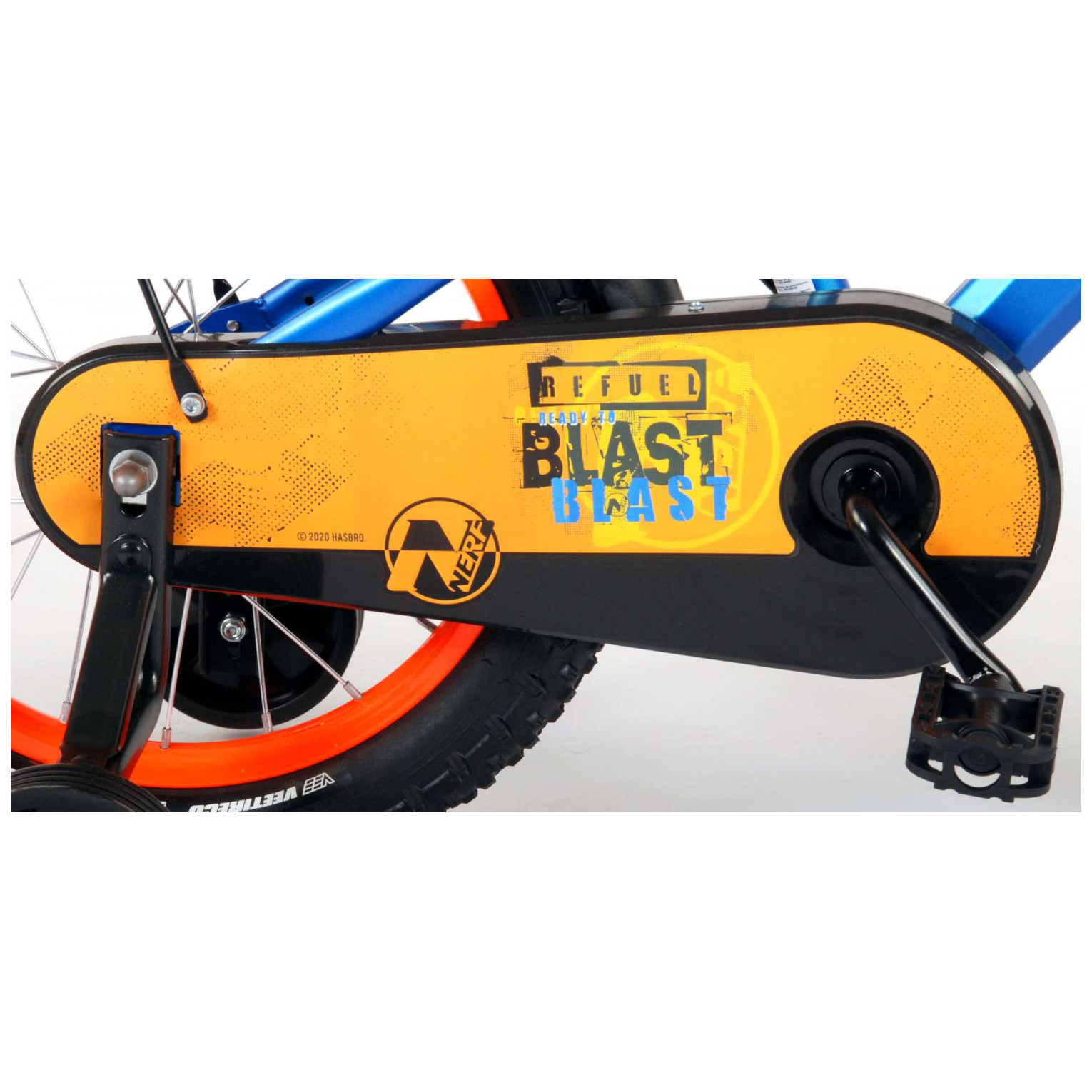NERF Fiets - 16 inch - Satin Blue