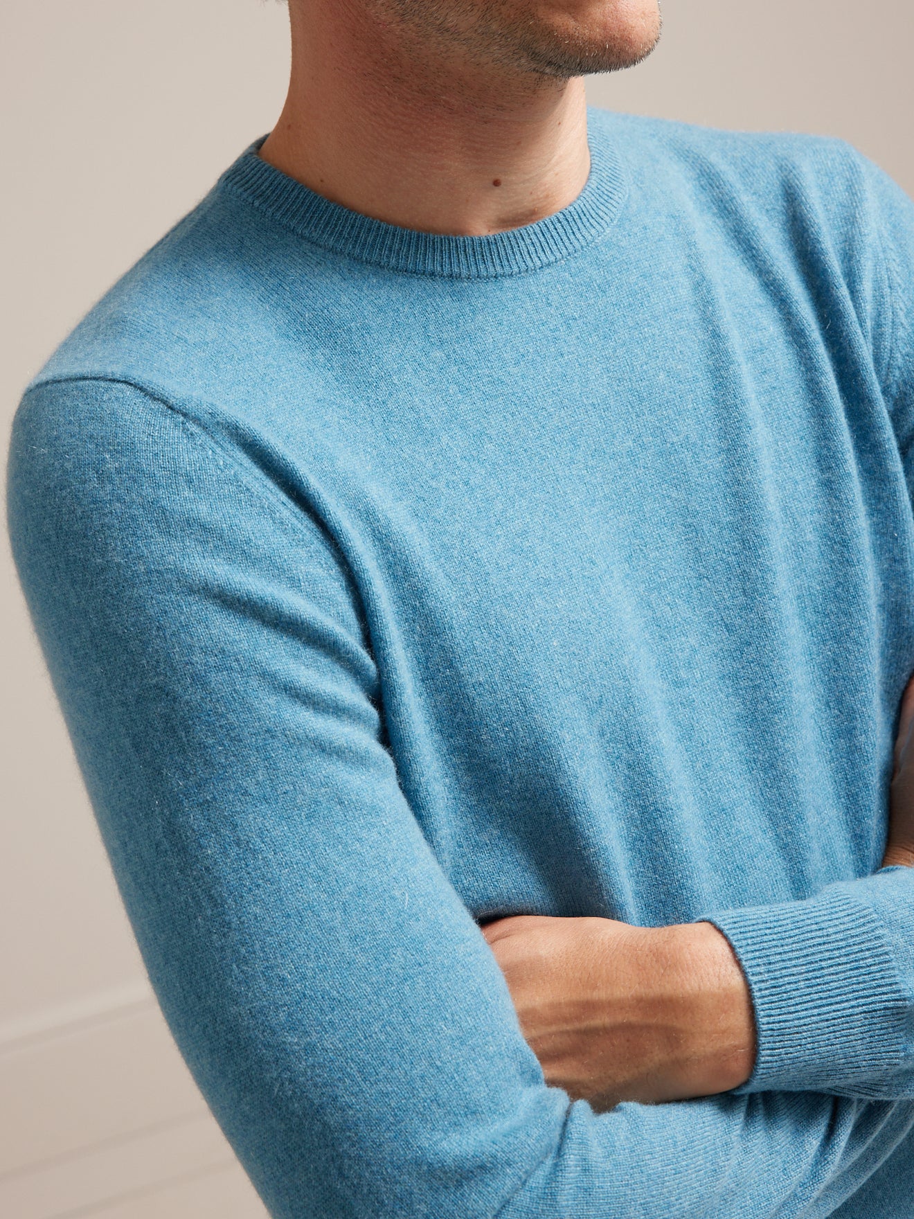 Pull col rond homme - Collection Cachemire