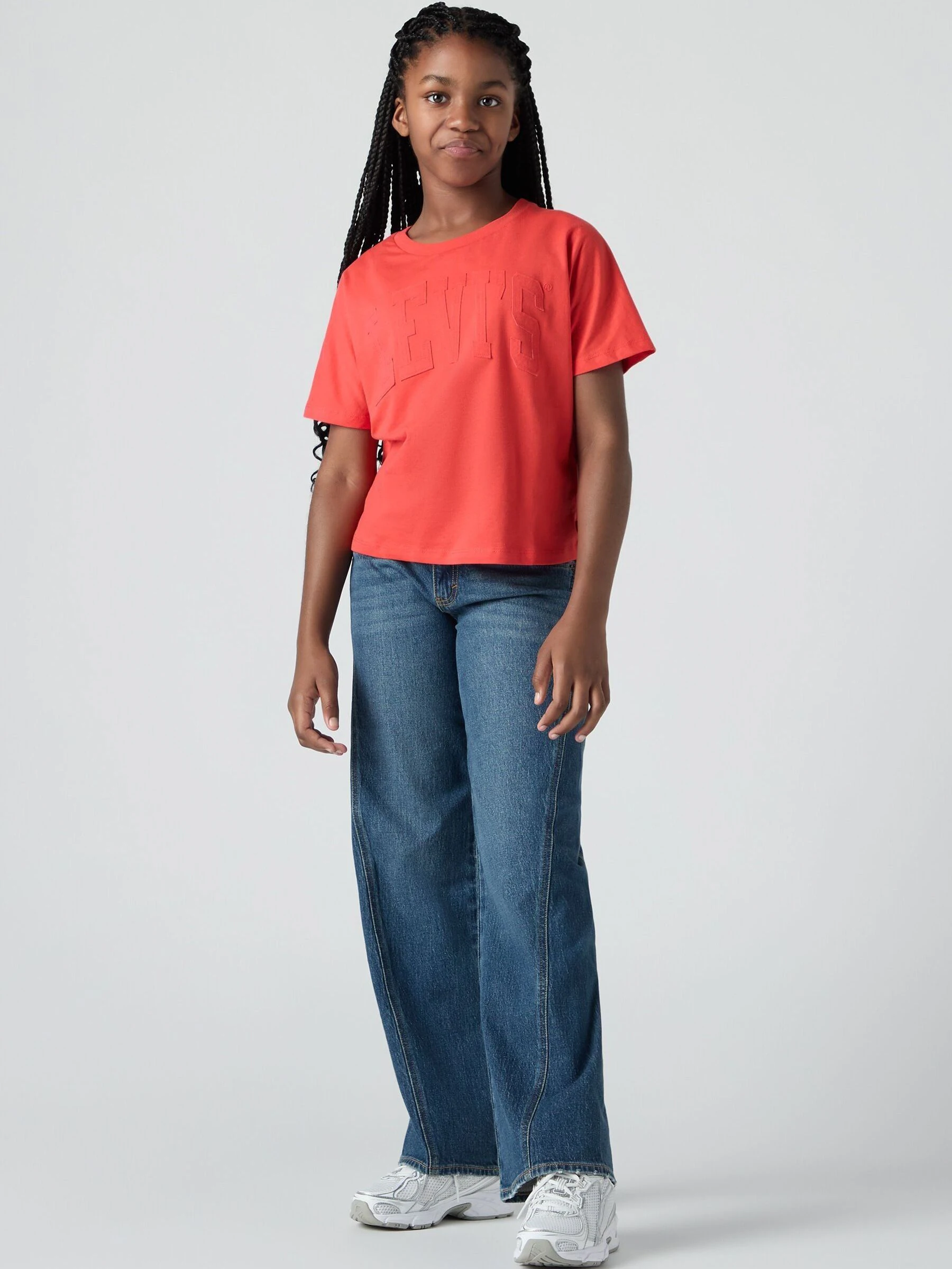 Levi's® Wide Leg Jeans With Seaming Detail