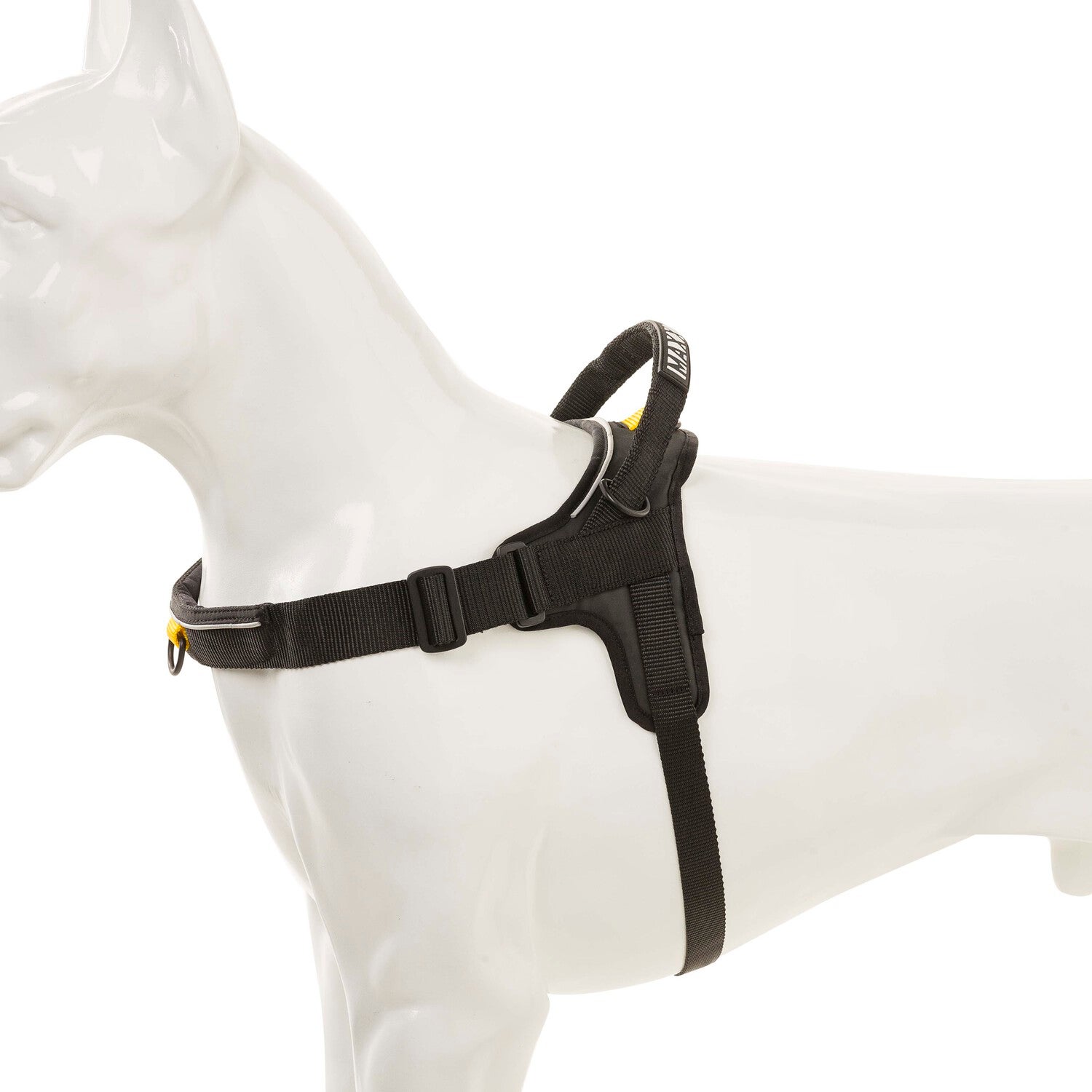 MaxxNobel hondentuig EasyFit zwart 80 -100 cm