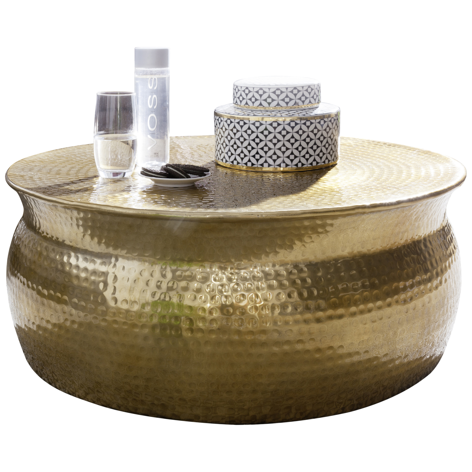 Loungetisch - gold - Aluminium
