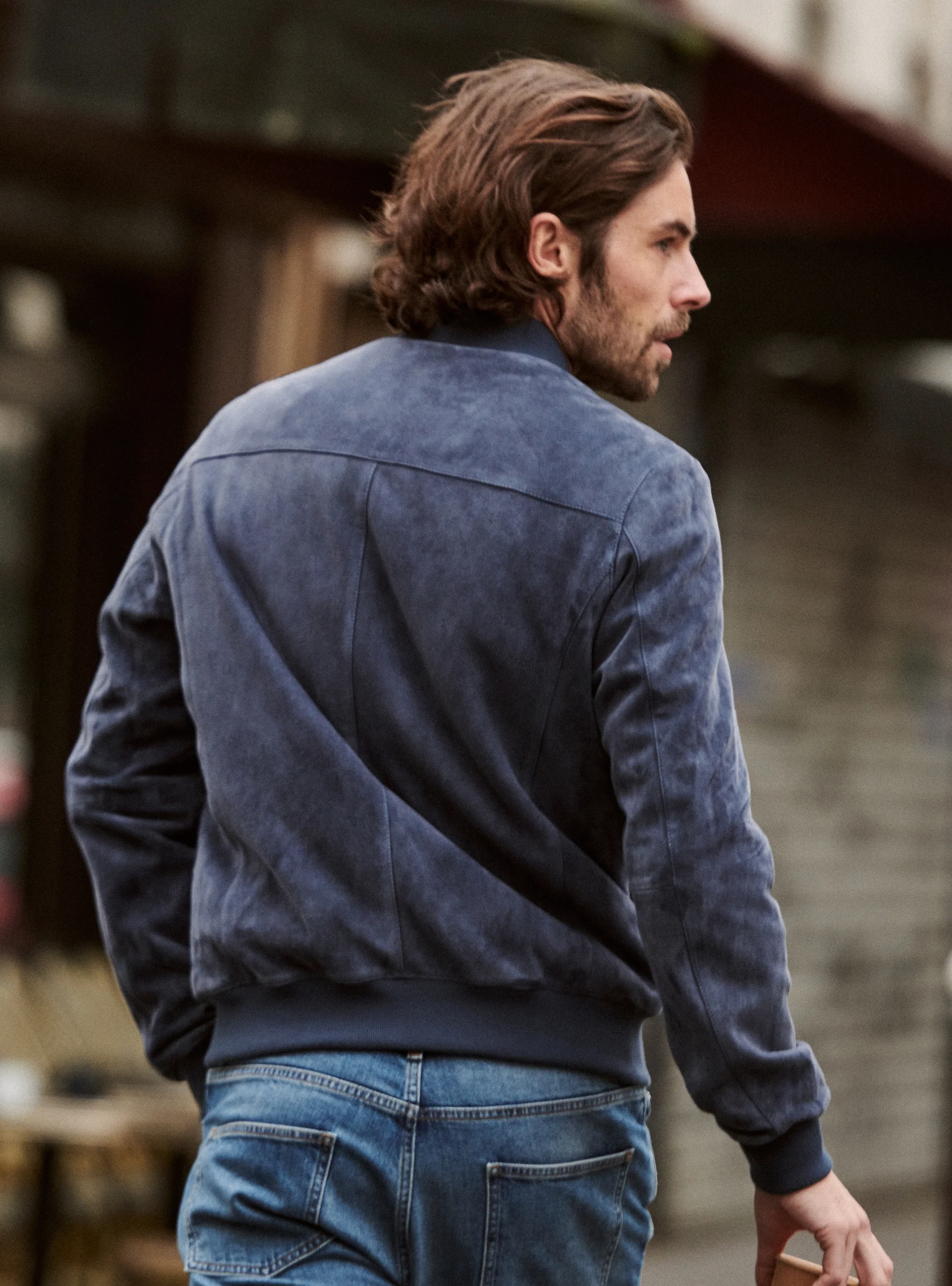 Cuir Paolo Cobalt