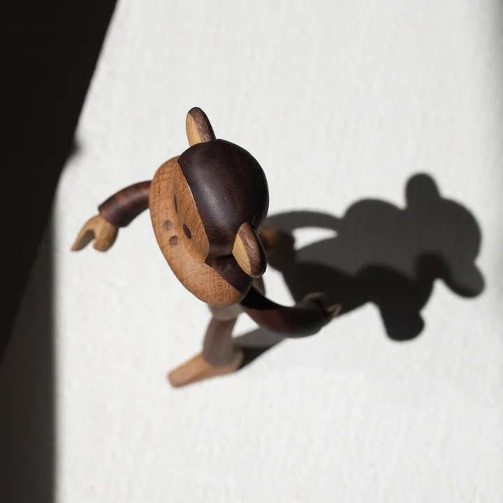 boyhood - Julius the Monkey Holzfigur, Walnuss & Eiche natur