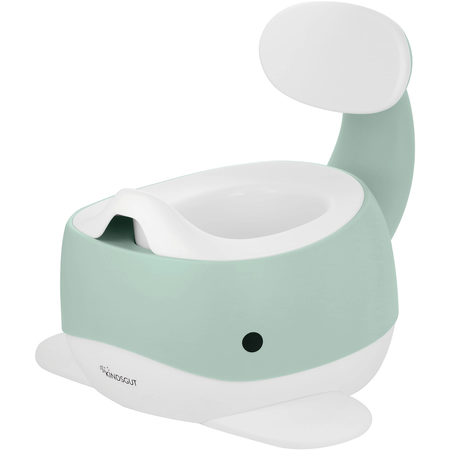 KINDSGUT Kindertöpfchen Wal, aquamarin