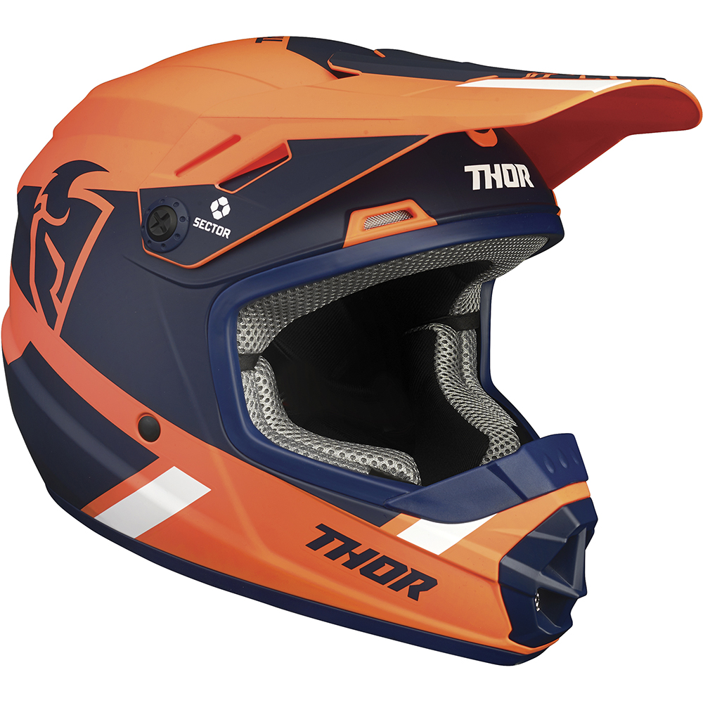 Thor Motocross - Casque enfant Sector Mips® Split Orange / Navy
