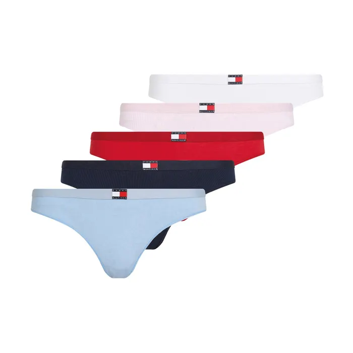 Tommy Hilfiger Heritage Logo Strings Dames (5-pack)