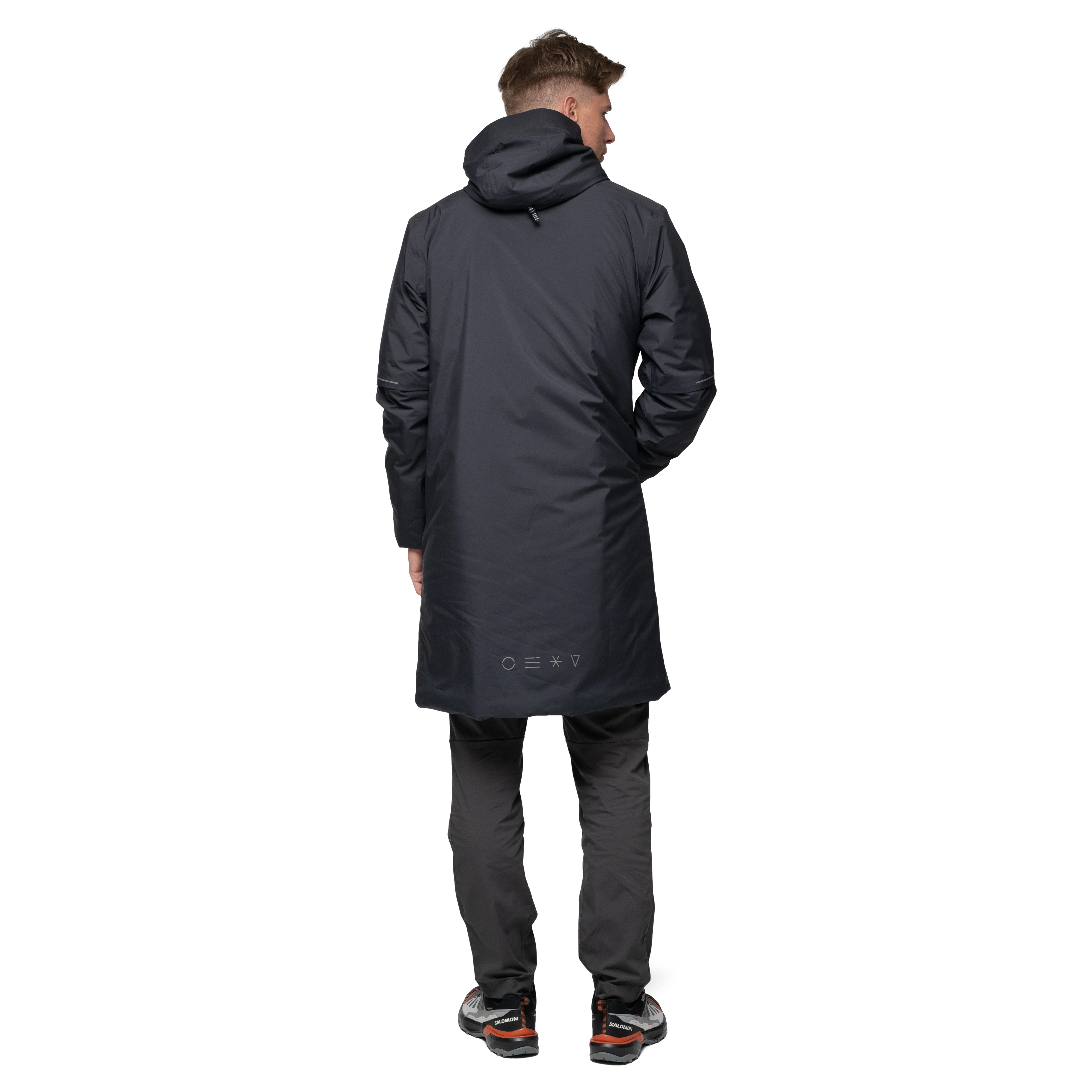 Oslo Urban Insulated Parka Black