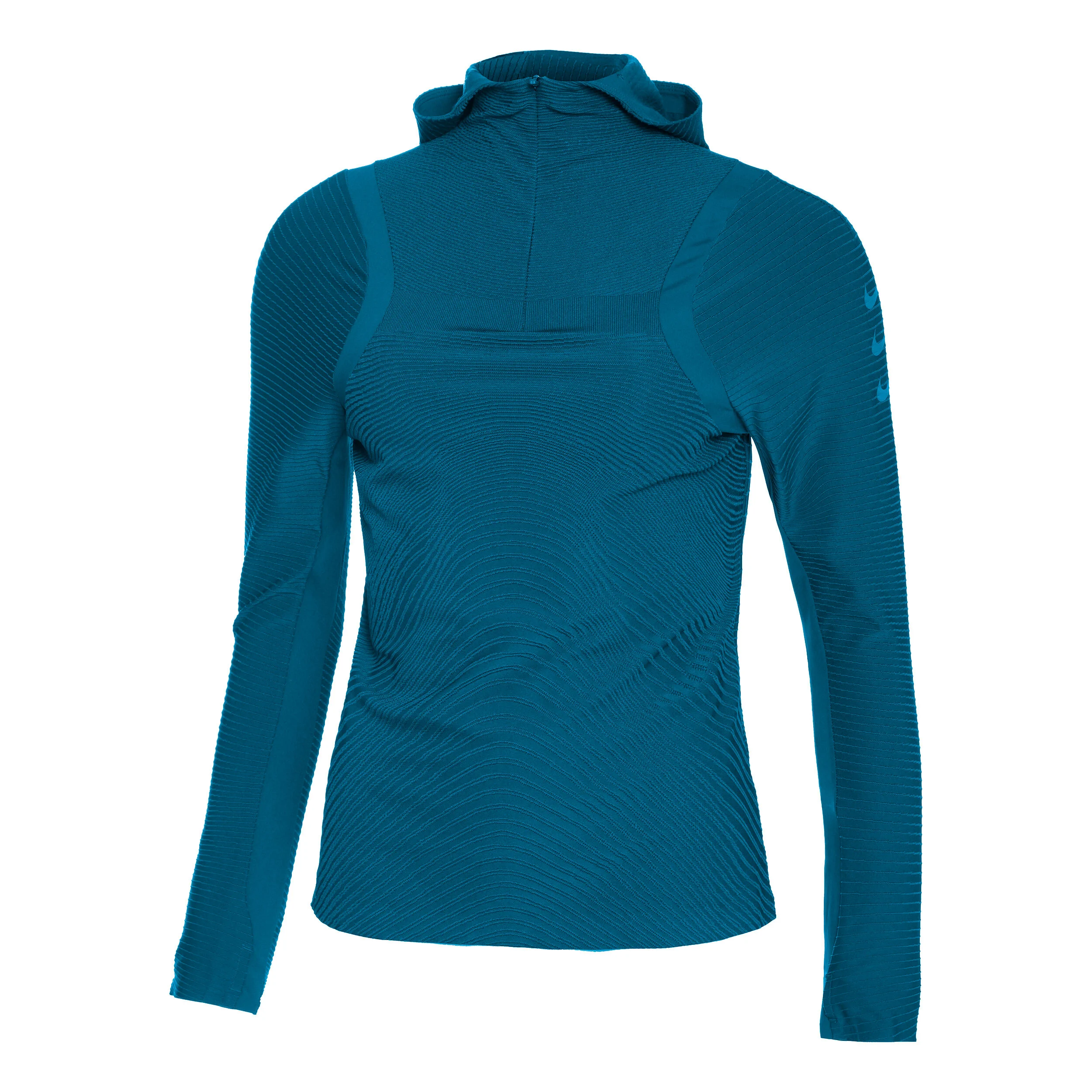 Nike Advantage Therma-Fit Division Mid-Layer Top De Course Femmes - Bleu , Noir