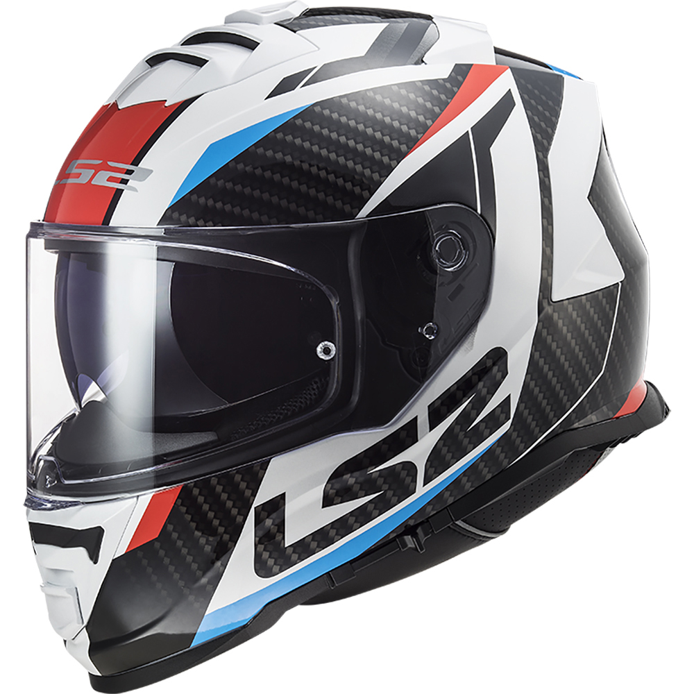 LS2 - Casque FF800 Storm Racer Noir / Blanc / Rouge / Bleu