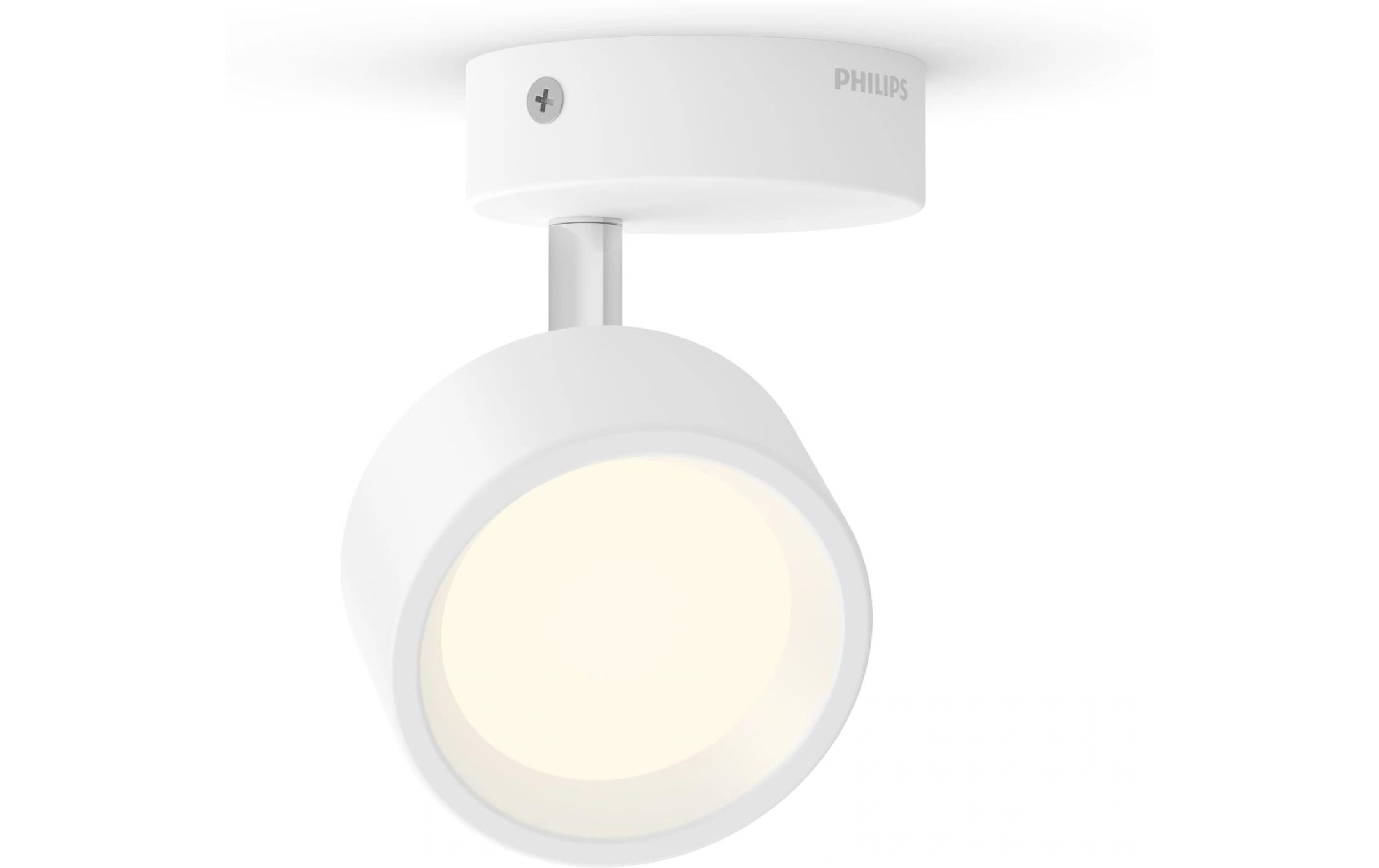 Aufbauspot Bracia 1 x 5.5W 2700K WeissLED-Spotleuchte