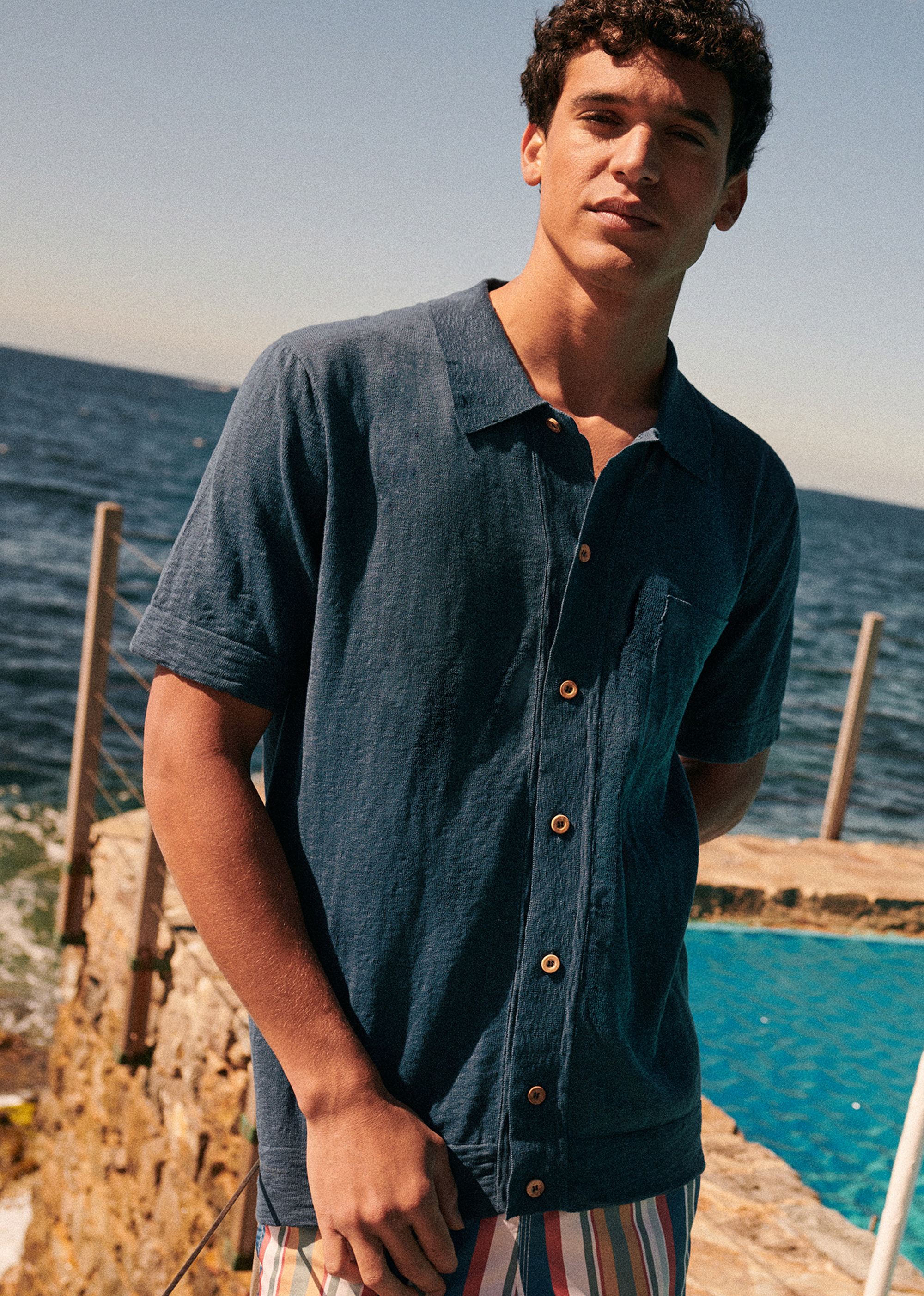 Chemise Guilford - Bleu - POUR LUI 5906587