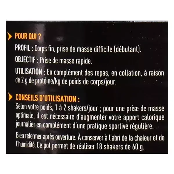Eafit Gainer Max Chocolate Avelã 1,1kg