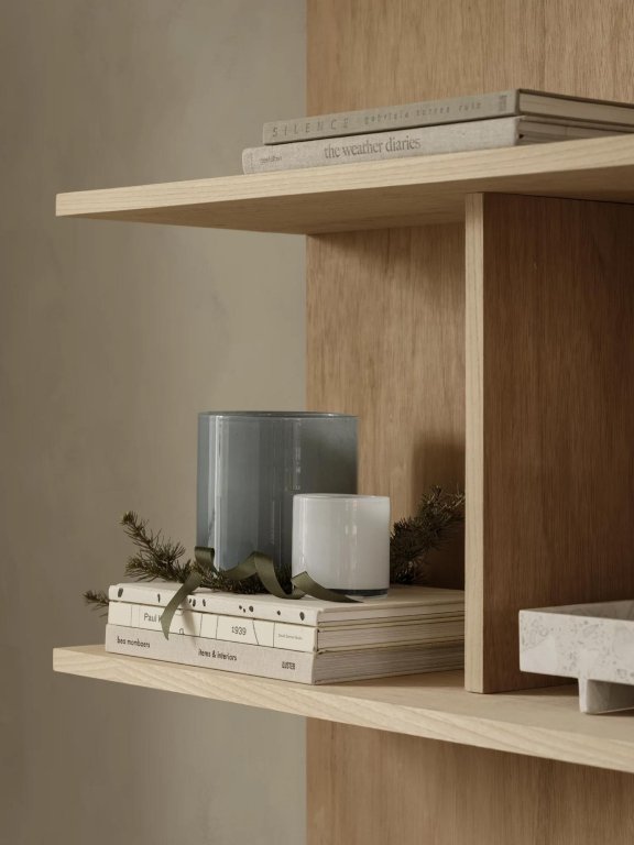 Blomus Saga windlicht small mourning dove
