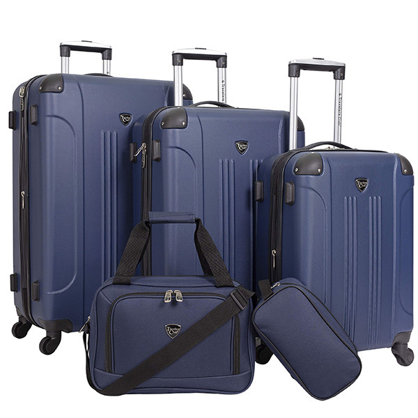 Melhor Companheiro de Viagem - Conjunto de 5 Malas com Rodinhas