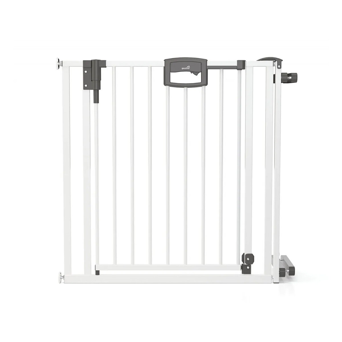 Geuther Baby Products GmbH Geuther by reer Türschutzgitter 4793 Easylock Plus 84,5 - 92,5 cm Metall Weiß
