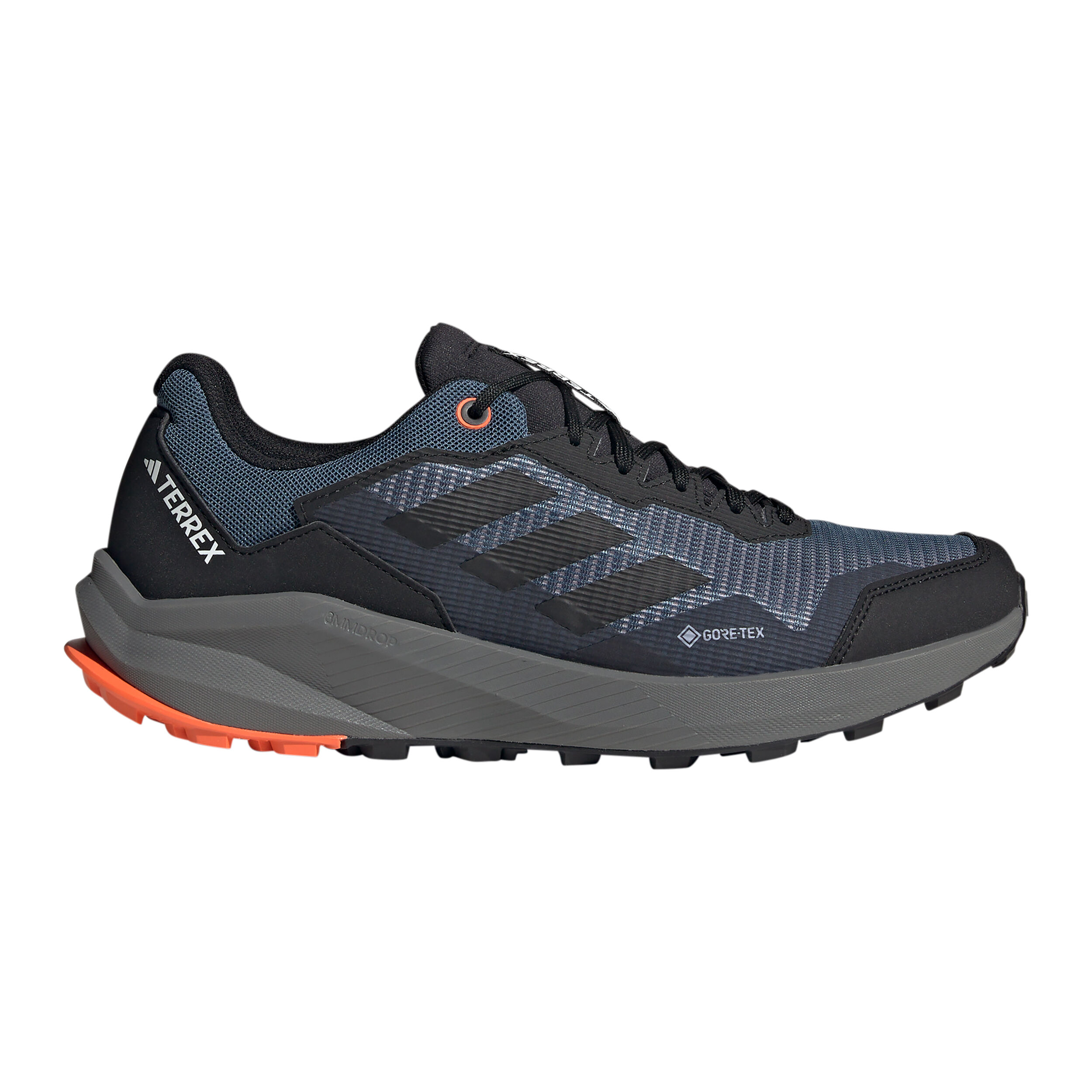 adidas Terrex Trailrider GTX Chaussure Trail Hommes - Bleu Foncé , Noir