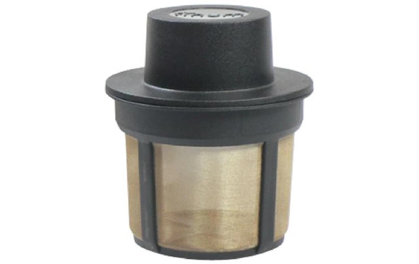 Teefilter-System Floating Basket M SchwarzDauerfilter mit Edelstahlgewebe