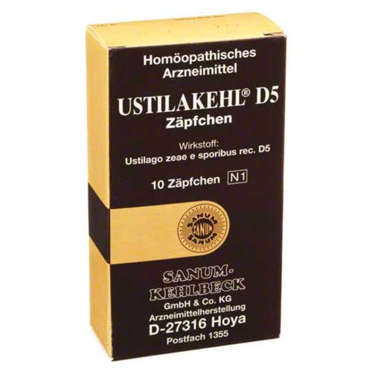 Ustilakehl D 5 Suppositorien, 10X2 g