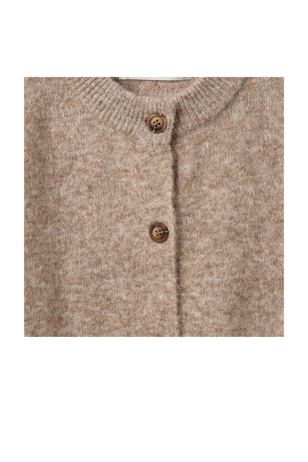 Sofie Schnoor vest beige fijn gebreid