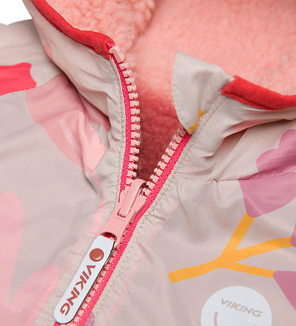 Viking Fleecejacke - Umkehrbar - Play - Light Pink