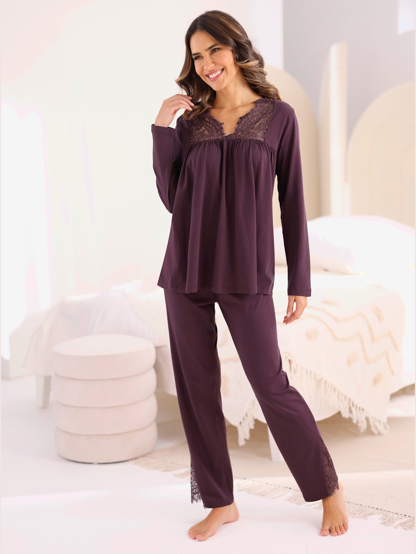 Pyjama jersey fin