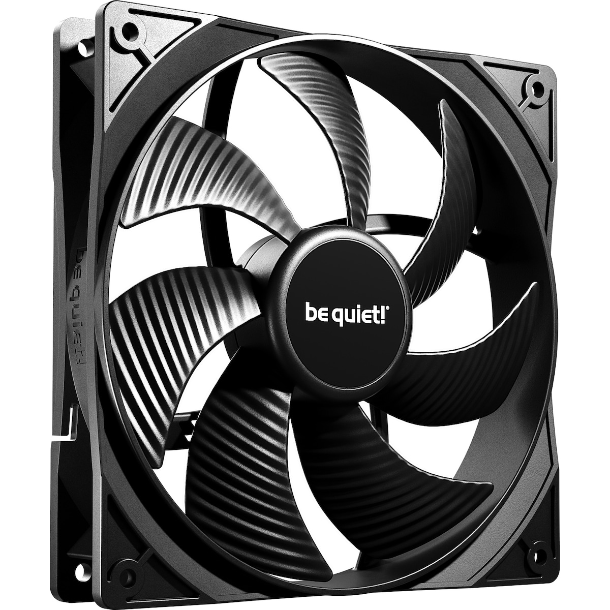 be quiet! PURE WINGS 3 140mm PWM-vifte (sort)