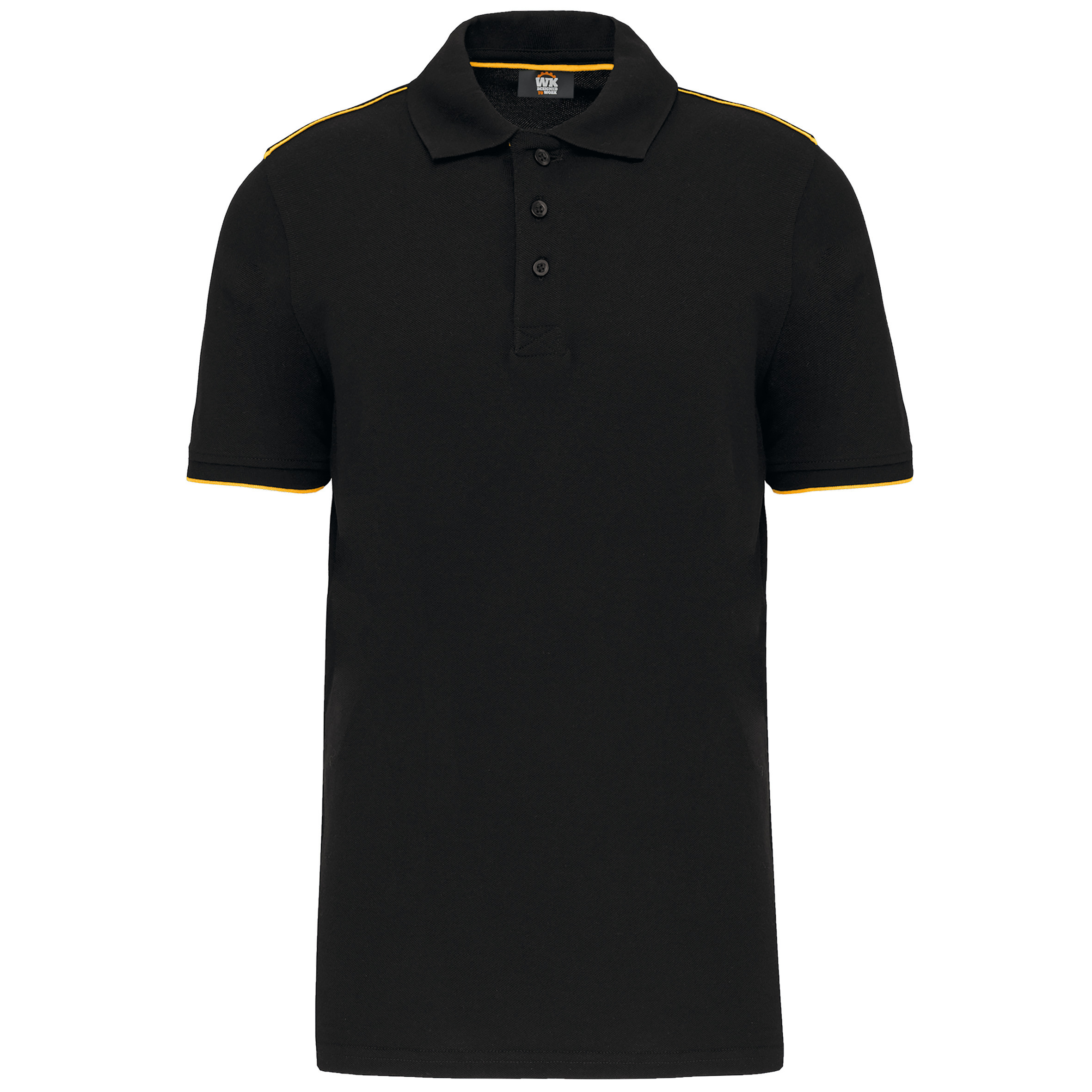 WK. Designed To Work WK270 - Polo contrastant manches courtes homme DayToDay
