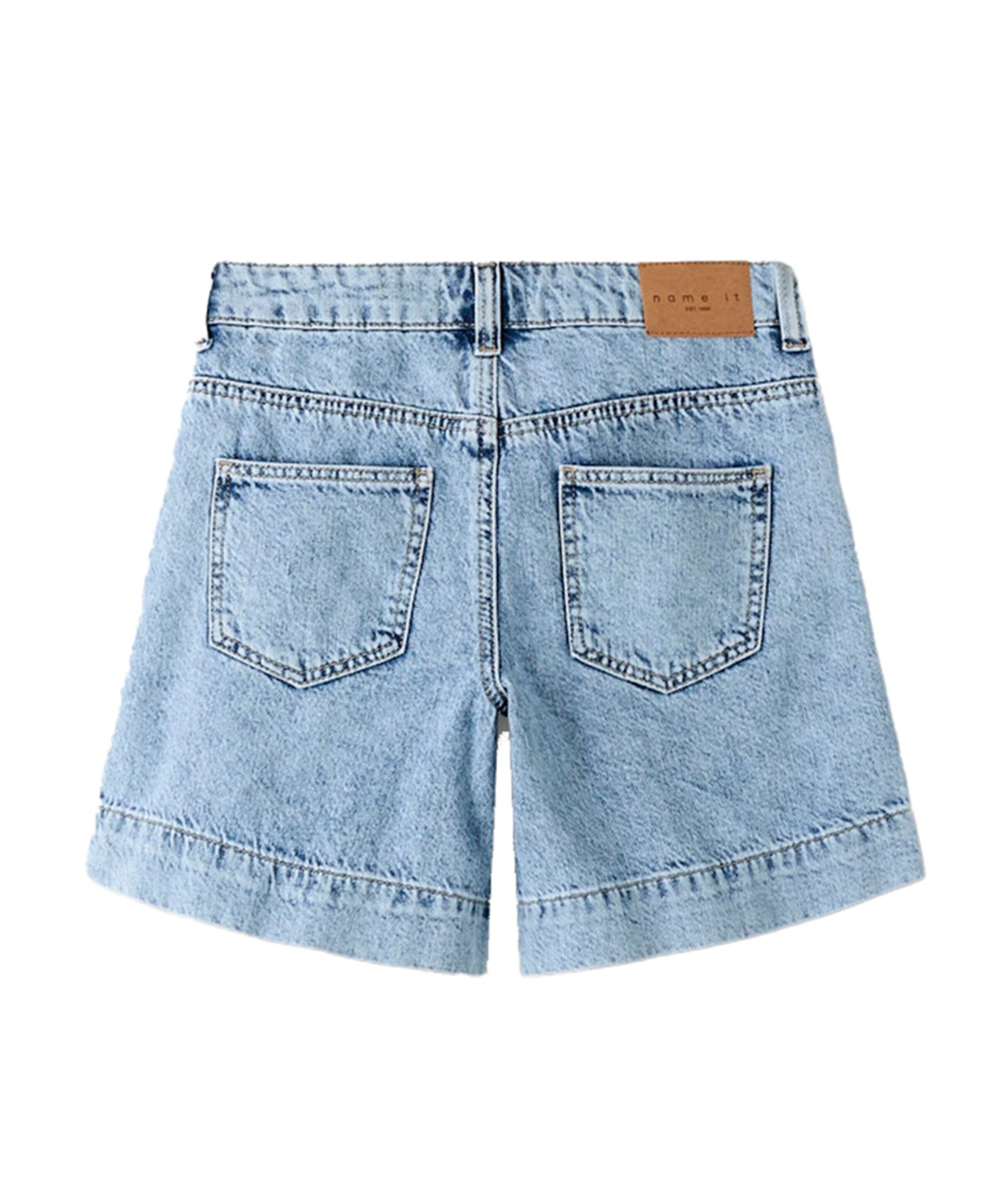 Name it NKFROSE DNM LONG 2072-MJ J meisjes korte broek blauw