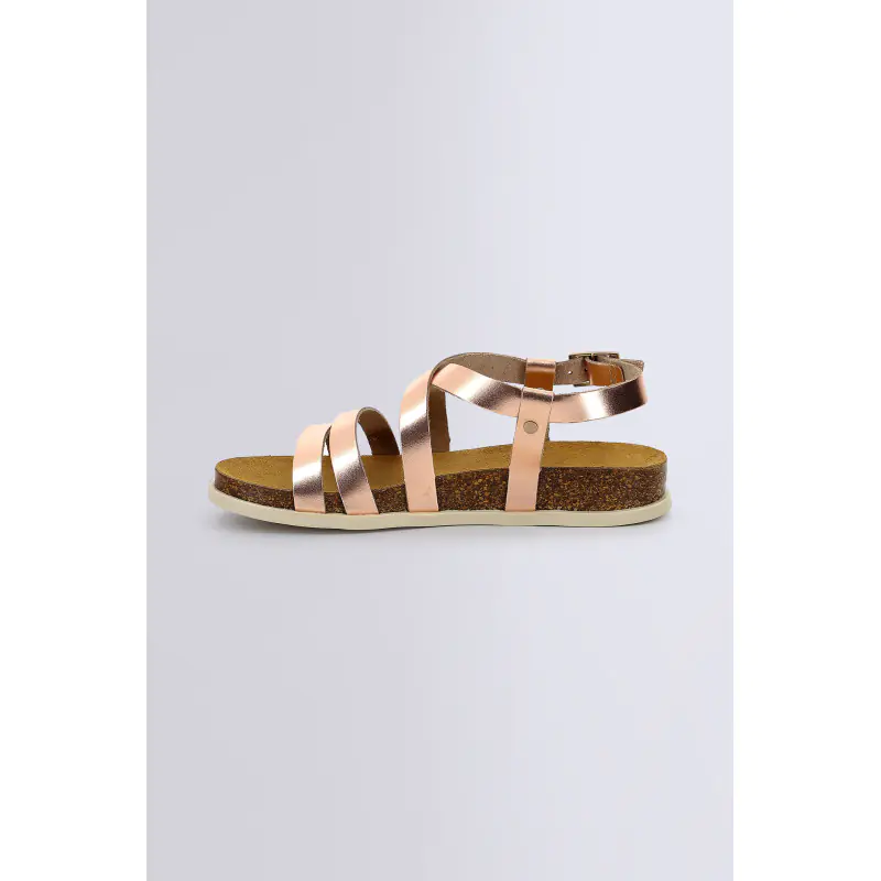 KICK ALICE ROSE OR SANDALES Cuir Femme