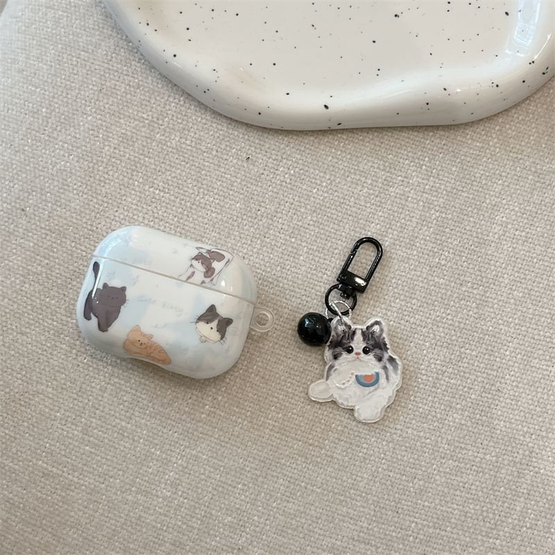 VanDi - Cat AirPods / Pro oortelefoonhoesje skin / charm / set