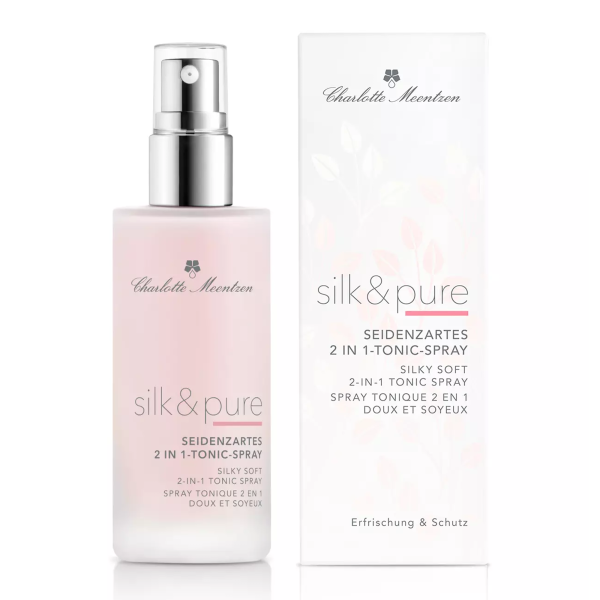 Charlotte Meentzen Silk & Pure Seidenzartes 2 in 1-Tonic-Spray 95ml