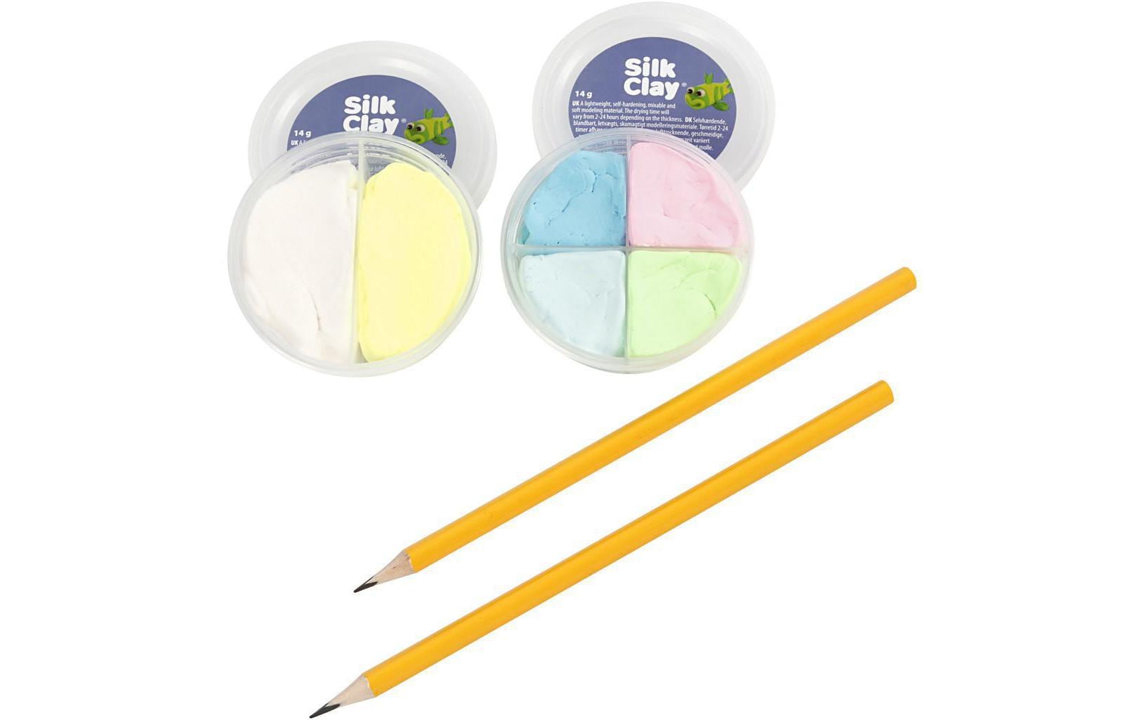 Modellier-Set Mini KreativsetBastelset Silk Clay