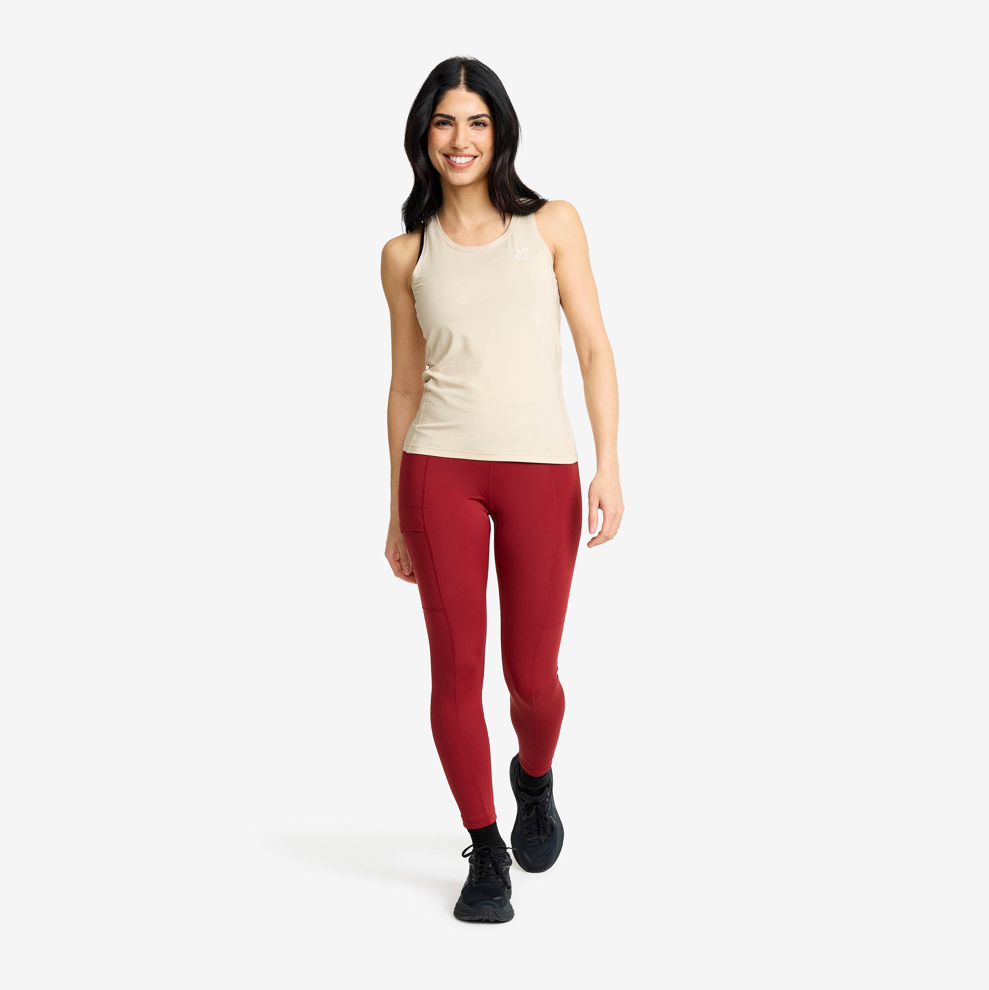 Stride Active Tank Top Dame Oatmeal