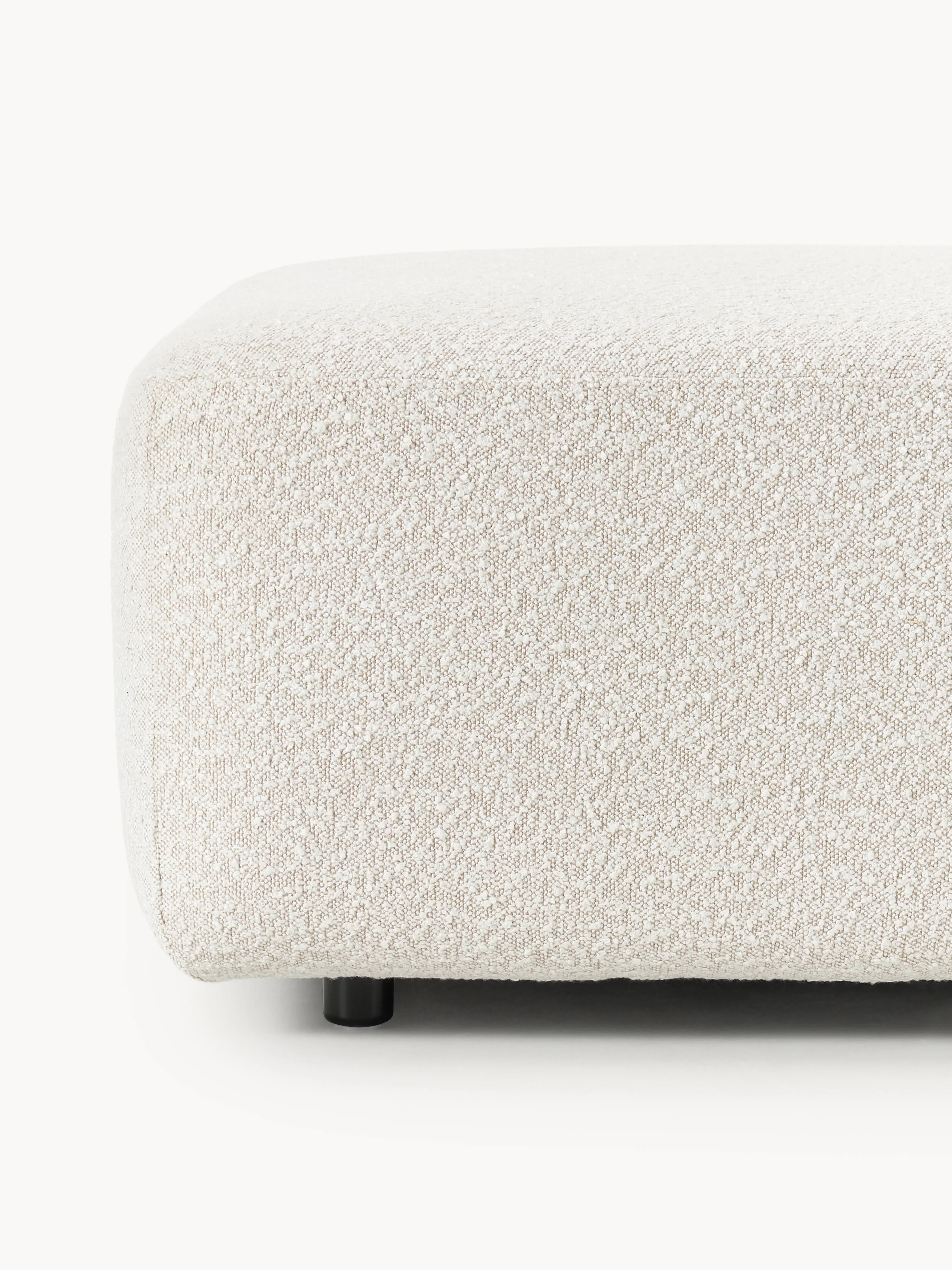 Modulaire bouclé poef Anton