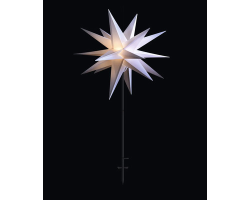 LED-ster, 55 cm, 18 punten, warm wit licht