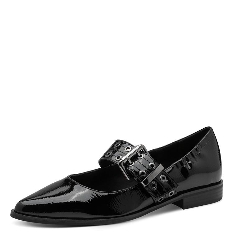 Marco Tozzi 2-22128-45 black patent