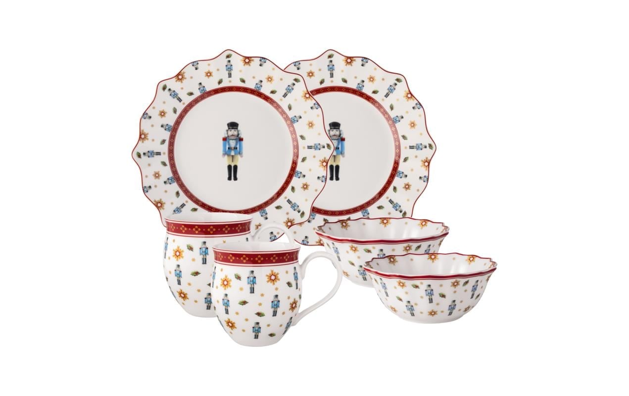 Villeroy & Boch Frühstücks-Geschirrset »Toy's Delight Set Nussknack 6-teilig«