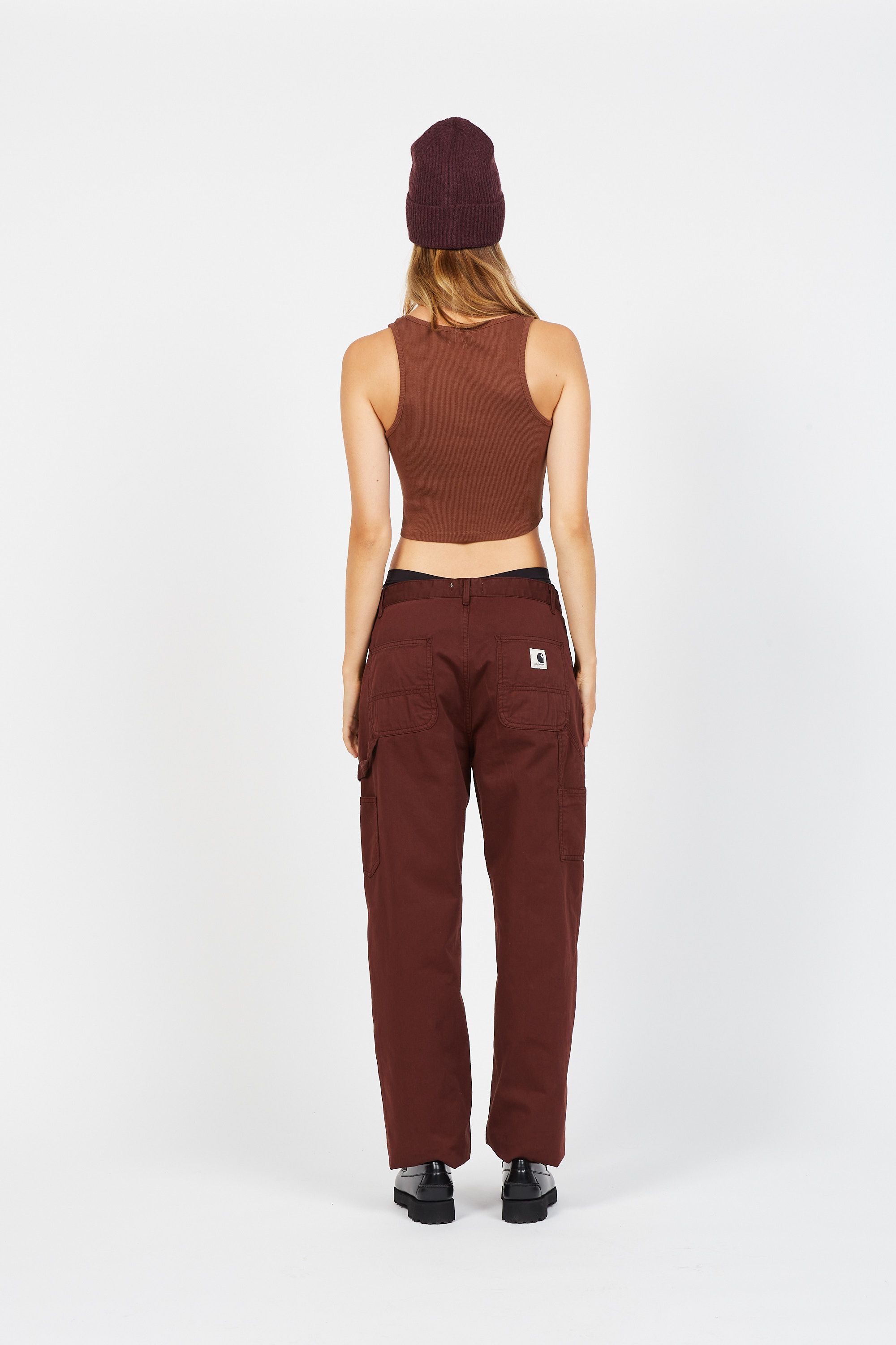 OBEY Top OBEY FLAMING CUPID 2 Marron