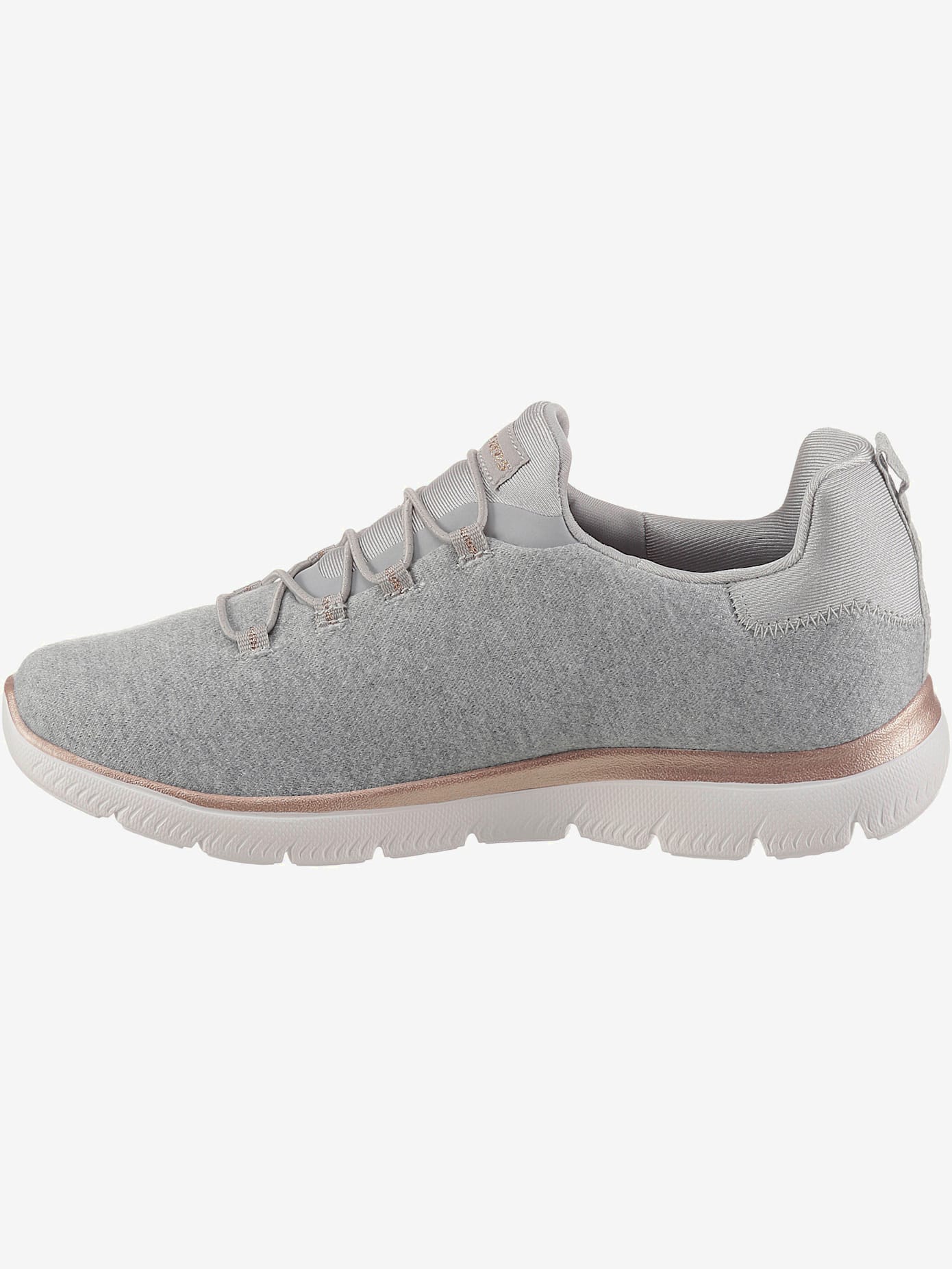 Sneakers slip on élastique confortable à enfiler