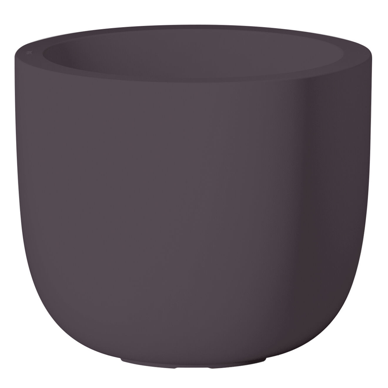 Serralunga Pot coupe design par naoto fukusawa châtaigne - D.70x58 cm