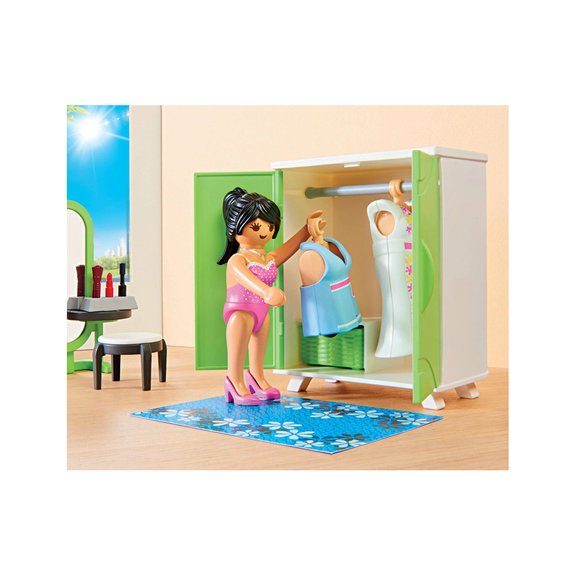 Chambre avec espace maquillage Playmobil City Life